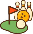 Mini golf and bowling